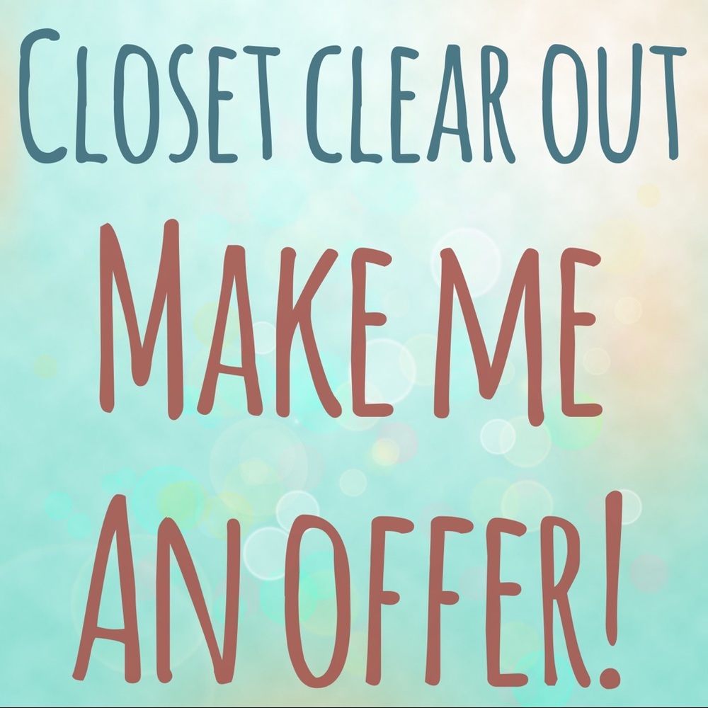 No reasonable offer will be refused